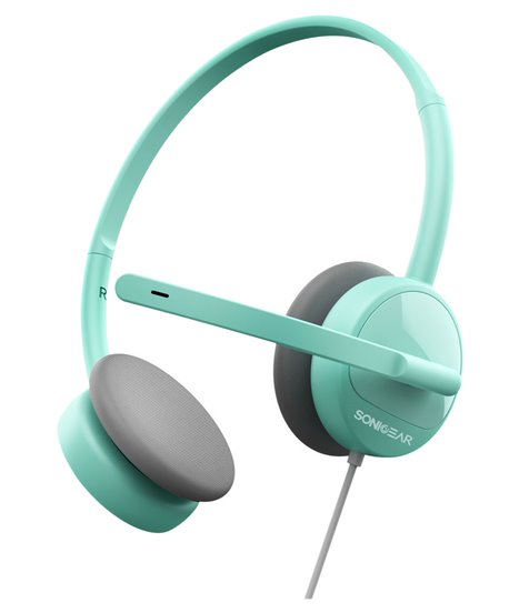 SonicGear Xenon 1 Headset with Mic - Mint