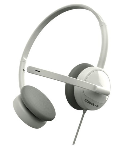 SonicGear Xenon 1 Headset with Mic - White