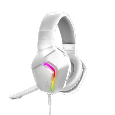 Alcatroz NeoX HP500-RGB Gaming Headset - White/Light Grey