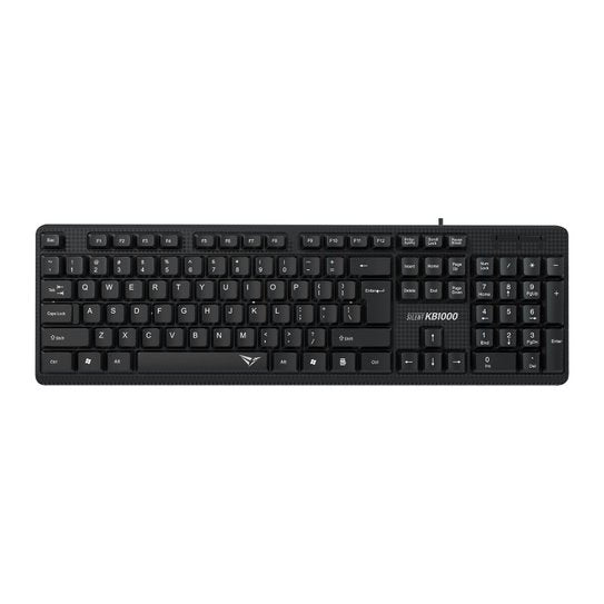 Alcatroz Silent KB1000 USB Wired Keyboard