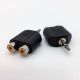 Adapter 3.5MM(M) TO 2 RCA(F)