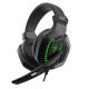 T-Dagger Eiger Green Backlighting Over-Ear Gaming Headset