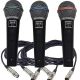 Hybrid D-1 (3 Pack) Dynamic Microphones with Cables
