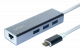 USB-C 3 port hub with LAN