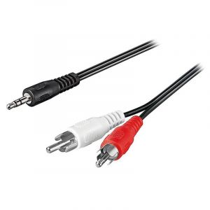 AUX To 2 RCA (M) Cable 5M