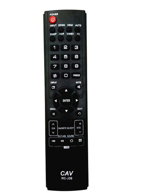 Sinotec Replacement TV Remote RC-J36-0