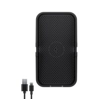 Goobay Wireless Qi Charging Mat 15W Fast Charger – Black
