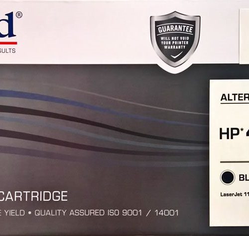 Calidad 2049-BK Black Toner alternative for HP 49A (Q5949A); CANON CART 308; CART 708