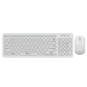Alcatroz Jellybean U2000 Keyboard and Mouse - White
