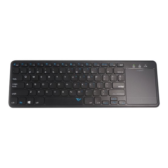 Keyboards & Mice Alcatroz Airpad 1 Wireless Keyboard with touchpad