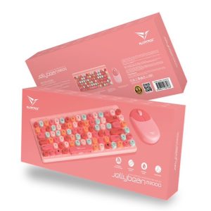 Alcatroz JellyBean A3000 Wireless and Bluetooth Combo - Crayon Pink - Image 3