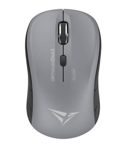 Alcatroz Airmouse Duo 3 Silent Wireless and Bluetooth Mouse – Grey