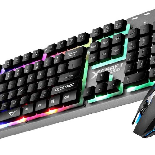 Alcatroz X-Craft XC 3000 Gaming USB Wired Keyboard and Mouse