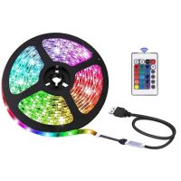 RGB 5050 5M USB W/Remote LED Strip