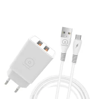 WUW-T55 3.1A 2USB Charger – Micro