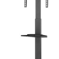 Goobay TV Presentation Stand Basic (Size L) for TVs or monitors between 37″ and 70″