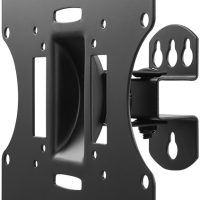 Goobay TV Wall Mount Basic FIXED (Size S) for TVs from 23″ to 42″, Tilt and Swivel