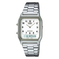 Casio Vintage Dual Time Analog Digital Quartz AQ-230A-7BMQ