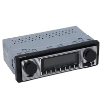 Ice Power IP-D141B Retro Style Single Din Media Player