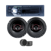 Fussion Media Player + StarSound 6″ Mids Speakers Combo