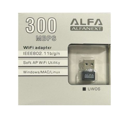 ALFA UW06 USB WiFi Adapter 300Mbps