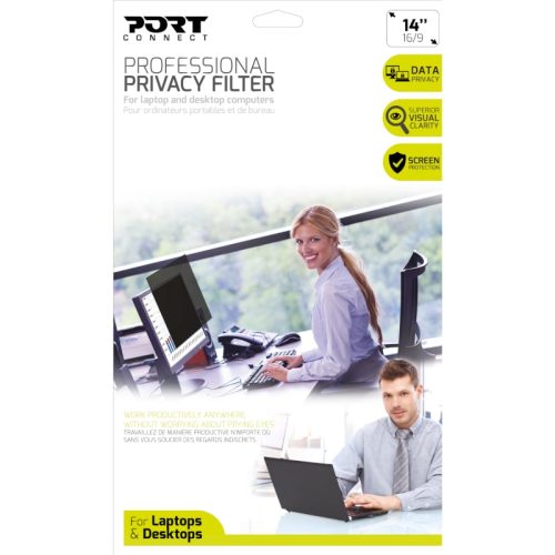 Port Connect 2D Professional Privacy Filter 14″