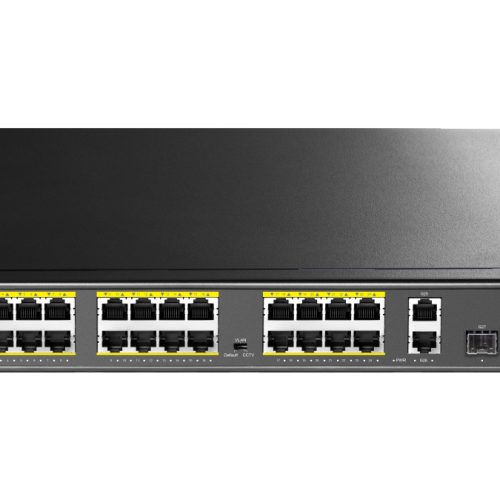 Cudy 24 Port Fast Ethernet PoE 290W 2 Gigabit 1SFP Switch | FS1026PS1