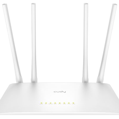 Cudy Dual Band WiFi 5 1200Mbps 5dBi Fast Ethernet Router | WR1200
