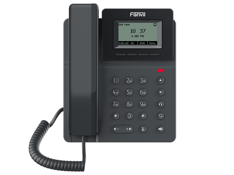 Fanvil 2SIP Fast Ethernet Entry Level PoE VoIP Phone | V50P