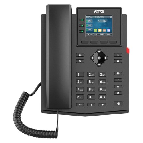 Fanvil 4SIP Colour Screen VoIP Phone with PSU | X303
