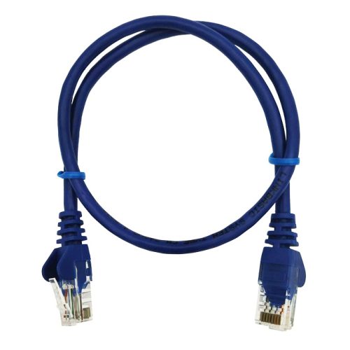 Linkbasic 50cm UTP Cat5e Flylead Blue