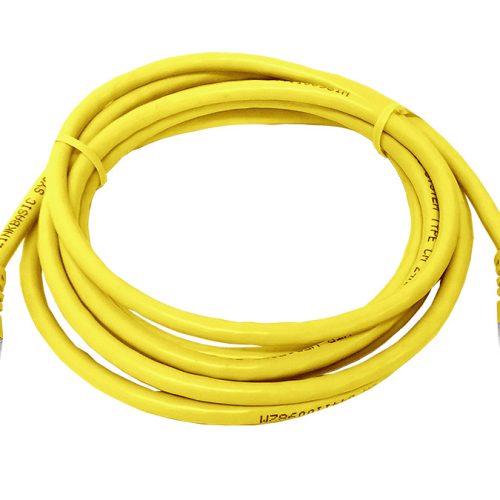 Linkbasic 2 Metre UTP Cat5e Flylead Yellow