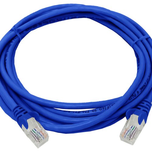 Linkbasic 3 Metre UTP Cat5e Flylead Blue
