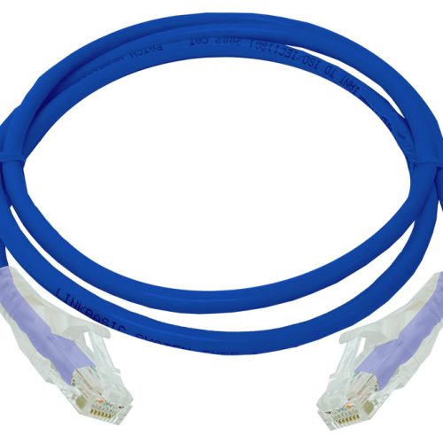 Linkbasic 1 Metre UTP Cat6 Flylead Blue
