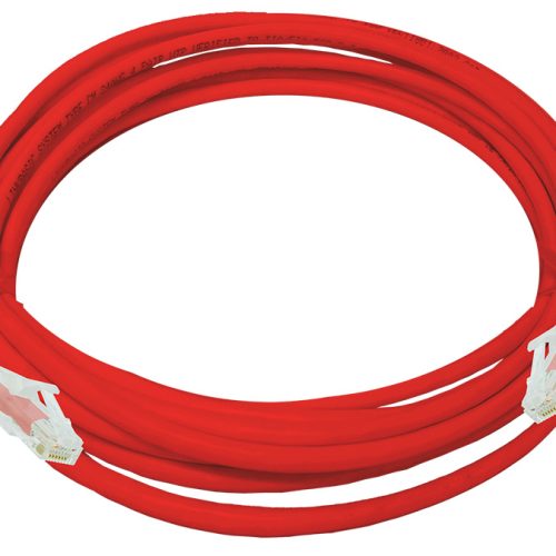 Linkbasic 5 Metre UTP Cat6 Flylead Red