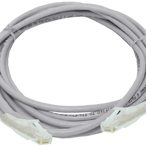 Linkbasic 3 Metre UTP Cat6a Flylead Grey