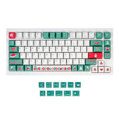 Keychron Dye-Sub PBT Full Keycap Set – Christmas Tree