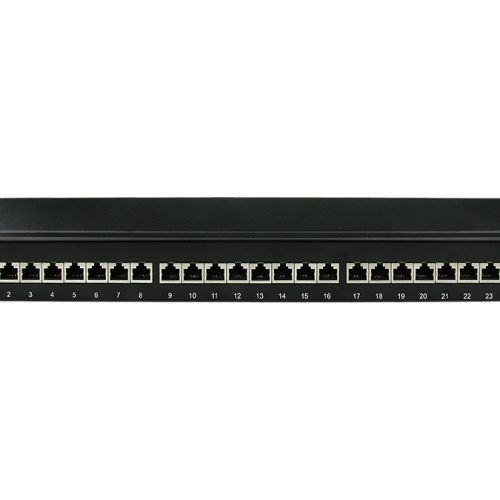 Linkbasic 24 Port Cat5e Shielded Rack Mount Patch Panel