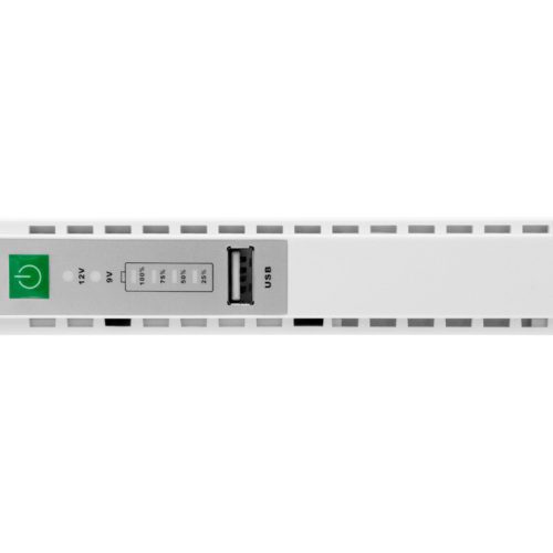 12VDC 8.8Ah 17W Micro UPS with USB and PoE Output