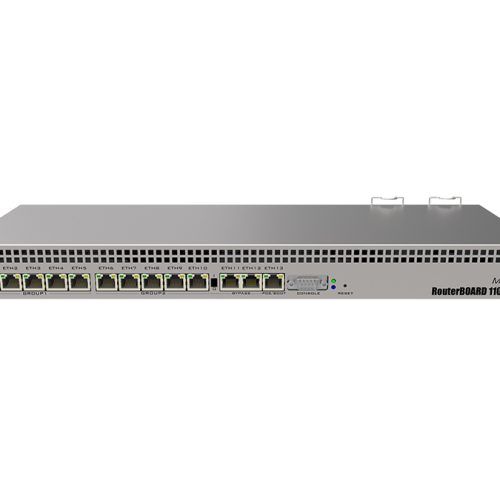 MikroTik 13 Port Gigabit 4 Core L6 Rack-Mount Router | RB1100x4