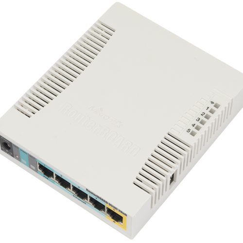 MikroTik 2.4GHz 2.5dBi 5 Port Ethernet WiFi Router | RB951Ui-2HnD