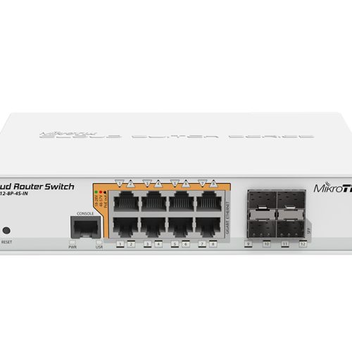 MikroTik Cloud Router Switch 8 Port PoE 4SFP | CRS112-8P-4S-IN