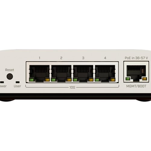 MikroTik Cloud Router Switch 4 Port 10Gbps with PoE Input | CRS304-4XG-IN