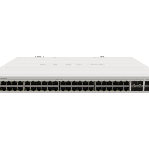MikroTik Cloud Router Switch 48 Port Gigabit 4SFP+ 2 QSFP+ | CRS354-48G-4S+2Q+RM