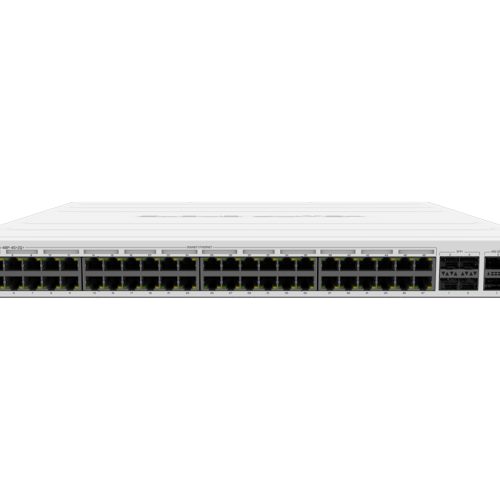 MikroTik Cloud Router Switch 48 Port PoE 700W 4SFP+ 2 QSFP+ | CRS354-48P-4S+2Q+RM