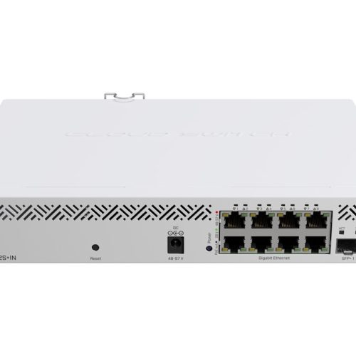 MikroTik SwOS Lite Cloud Smart Switch 8 Port PoE 2 SFP+ | CSS610-8P-2S+IN