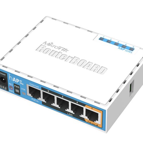 MikroTik hAP ac Lite 5 Port Ethernet 750Mbps WiFi 5 Router | RB952Ui-5ac2nD