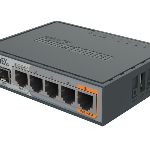 MikroTik hEX S 5 Port Gigabit 1x 2.5G SFP Desktop Router | E60iUGS