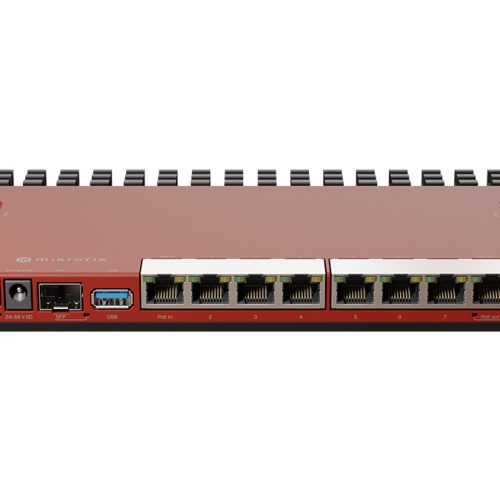 MikroTik 8 Gigabit 1×2.5Gbps SFP Dual Core Router | L009UiGS-RM