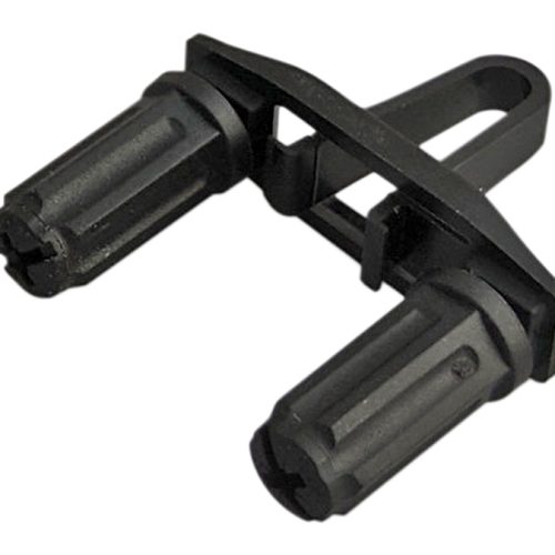 Rackstuds Duo 2.2mm/3.2mm 20 Pack Black | RSLDUO-1RUB20-S2/40